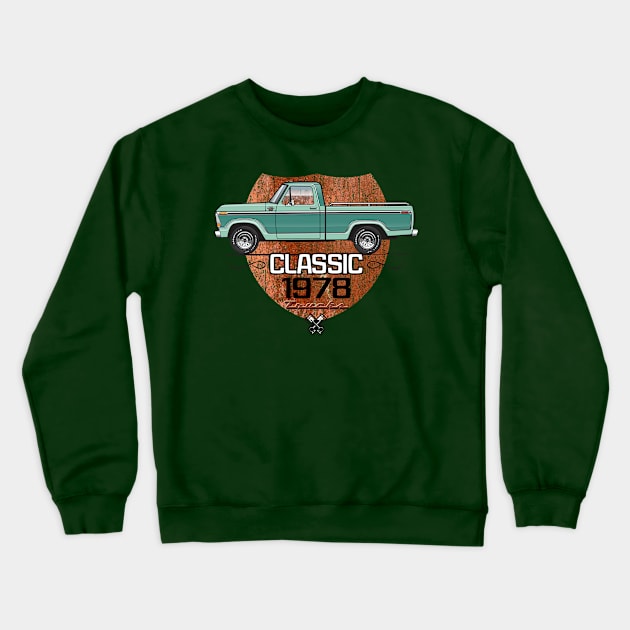 Classic 1978 Crewneck Sweatshirt by JRCustoms44